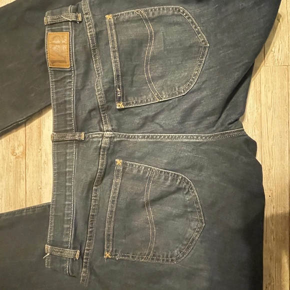 Lee Dark Wash Bootcut Jeans, 16L - Picture 3 of 6